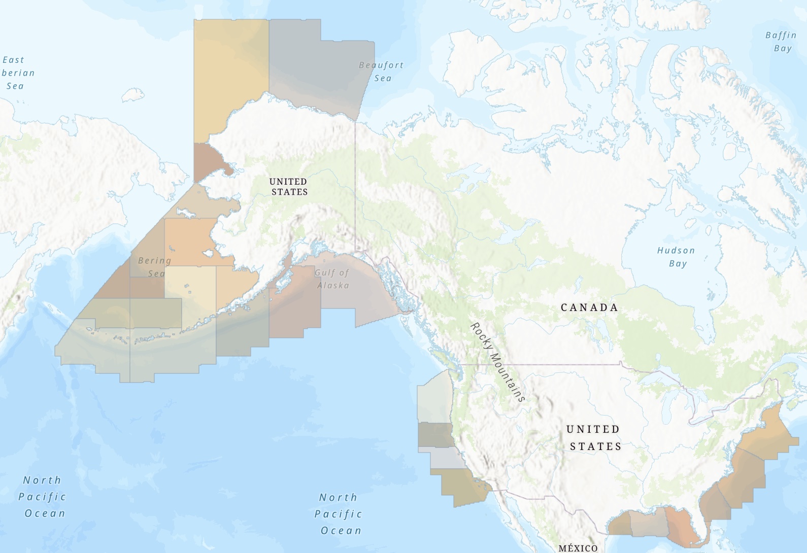 BOEM Offshore Oil and Gas Planning Areas